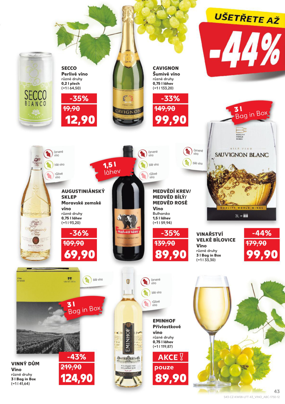 Leták Kaufland leták Humpolec - strana 43