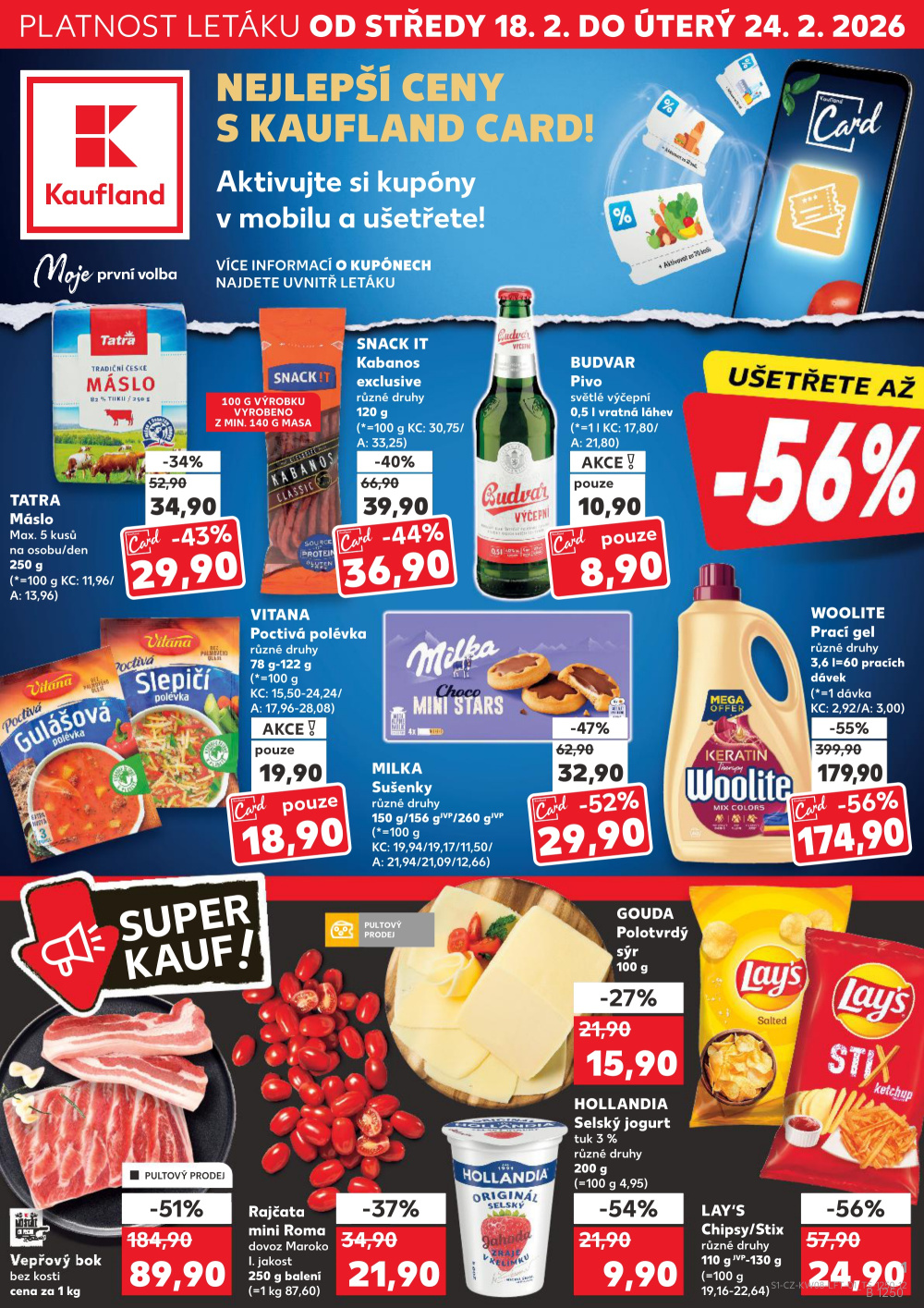 Leták Kaufland leták Dvůr Králové - strana 1