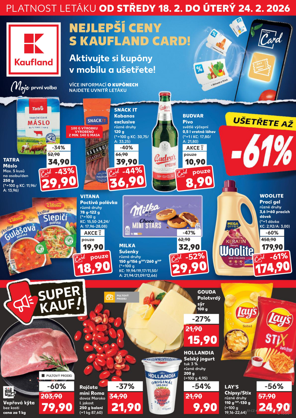 Leták Kaufland leták Hustopeče - strana 1