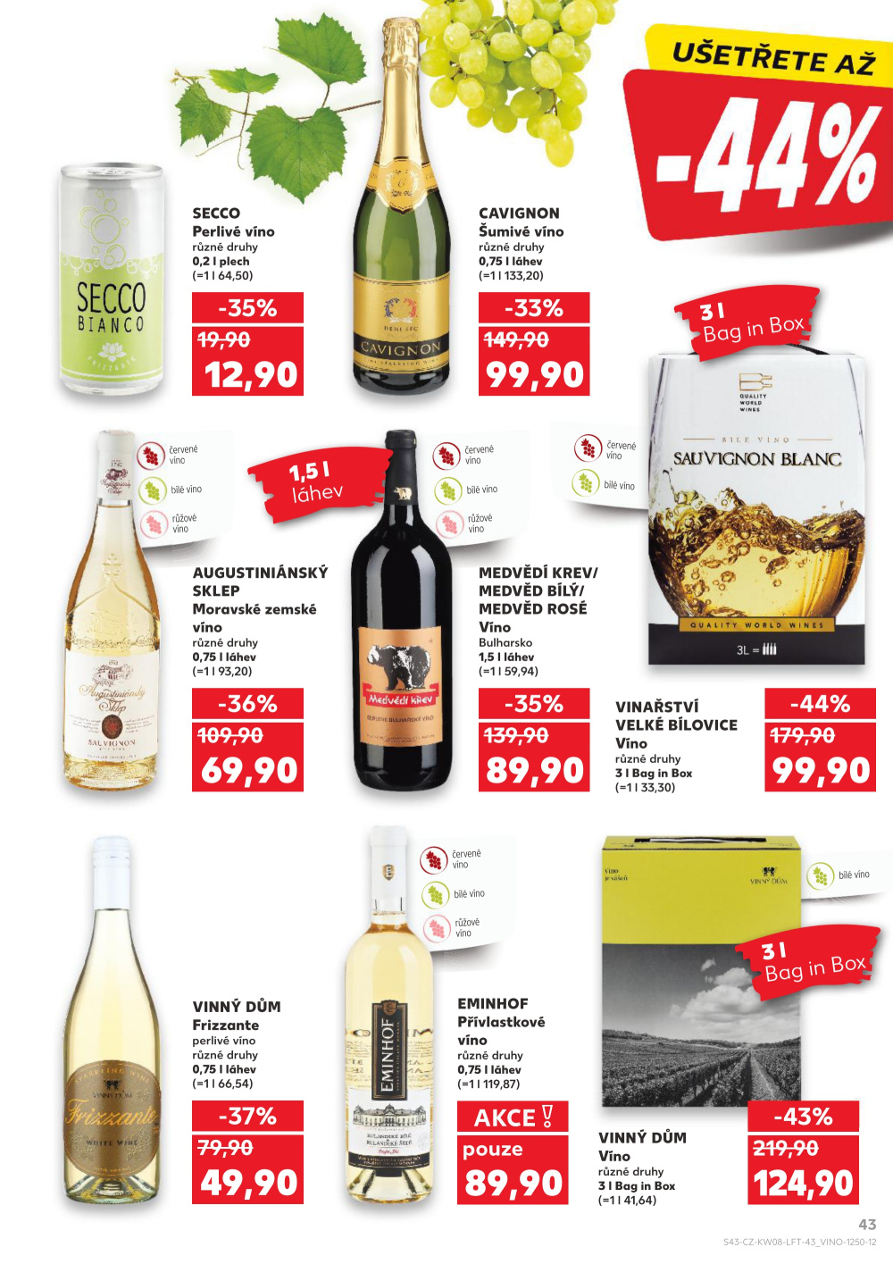 Leták Kaufland leták Hustopeče - strana 43