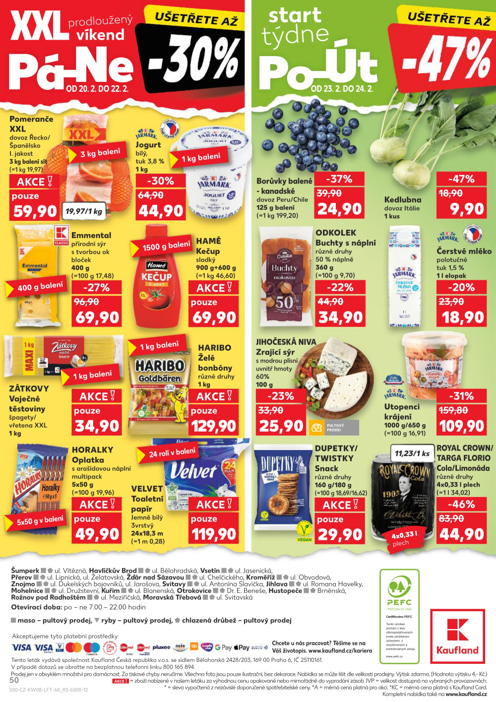 Leták Kaufland leták Hustopeče - strana 50