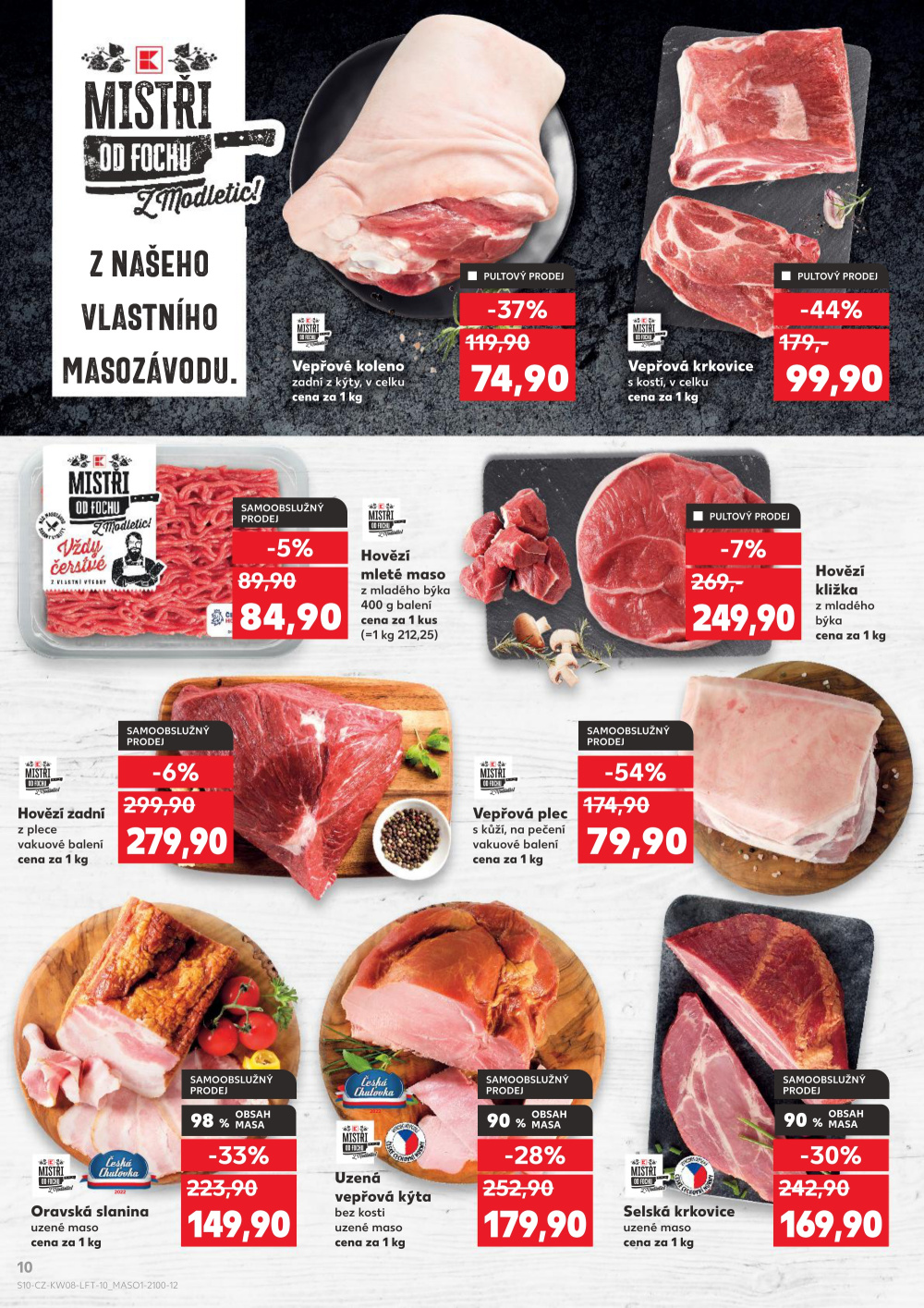 Leták Kaufland leták Plzeň - Košutka - strana 10