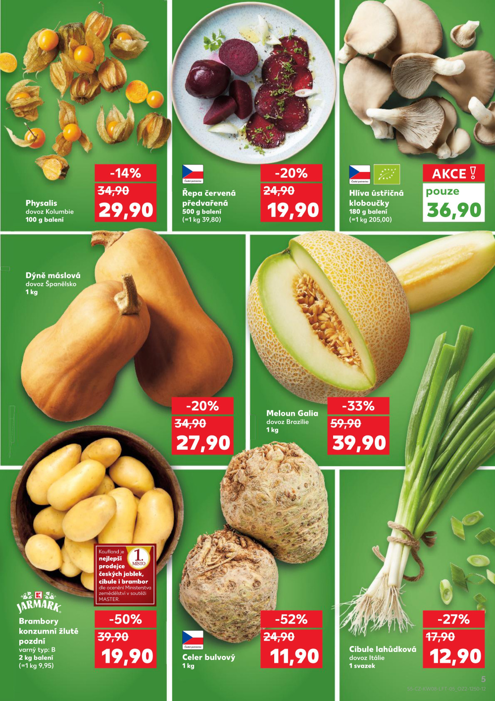 Leták Kaufland leták Brandýs nad Labem - strana 5