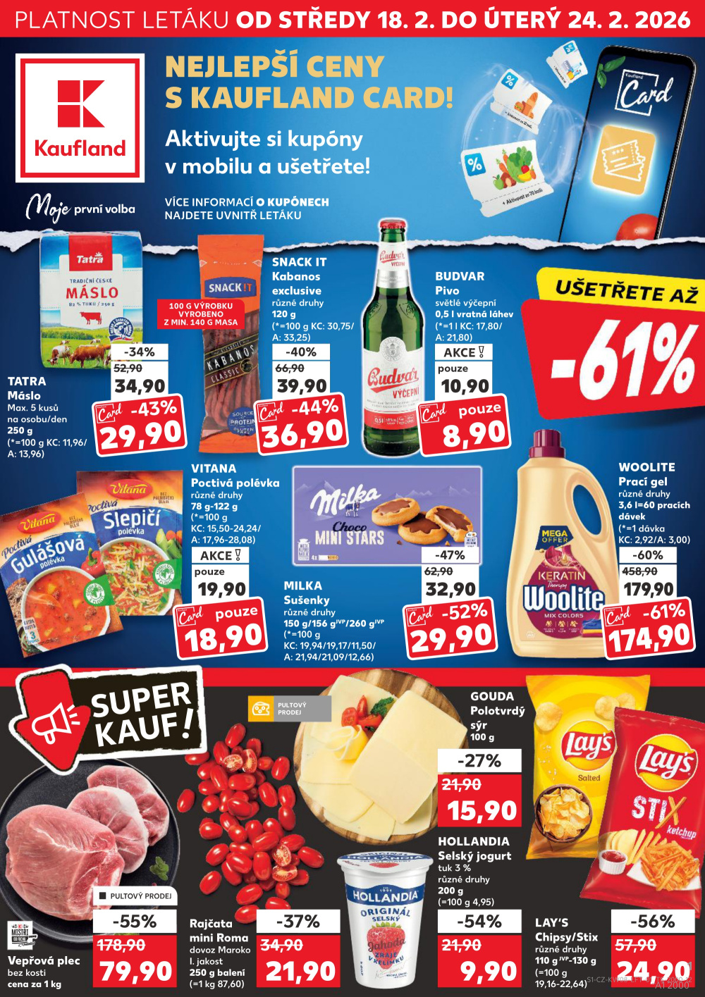 Leták Kaufland leták Hodonín, Konečná - strana 1