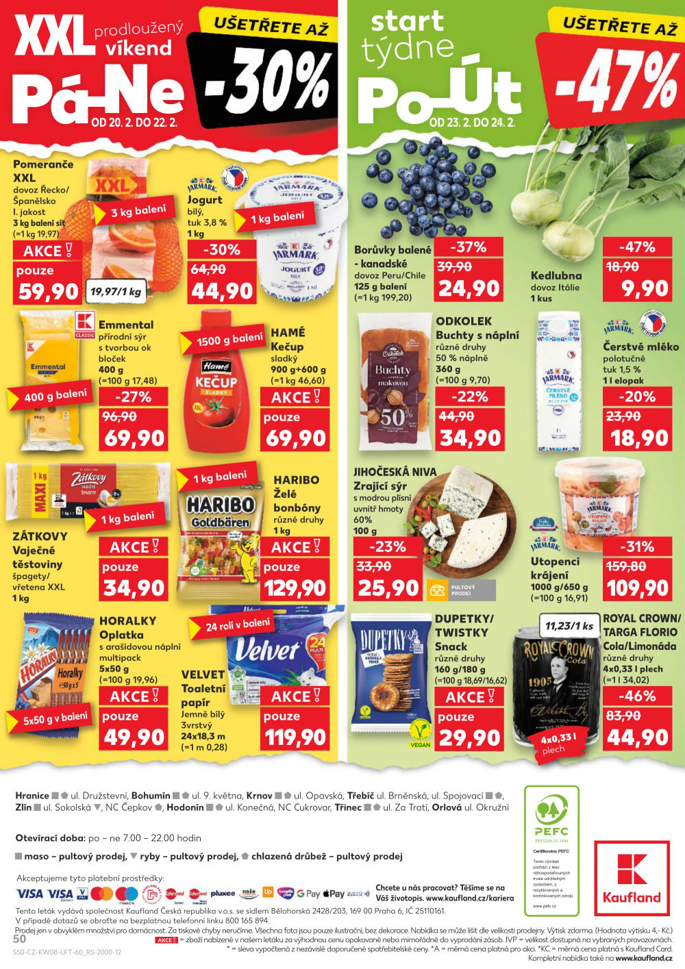 Leták Kaufland leták Hodonín, Konečná - strana 50