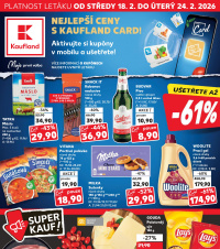 Akční leták Kaufland  Praha 8 - Libeň