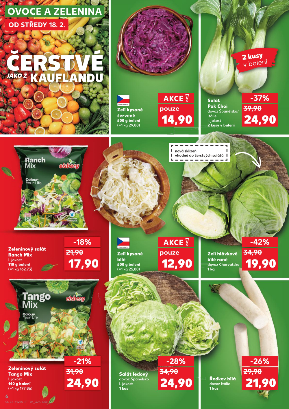 Leták Kaufland leták Praha 8 - Libeň - strana 6