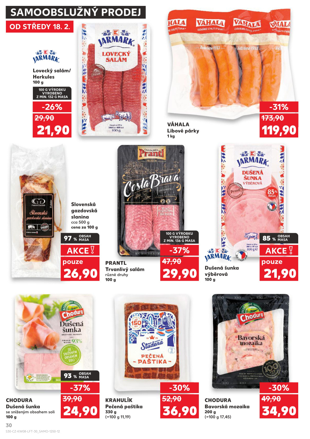 Leták Kaufland leták Brno - Bohunice - strana 30