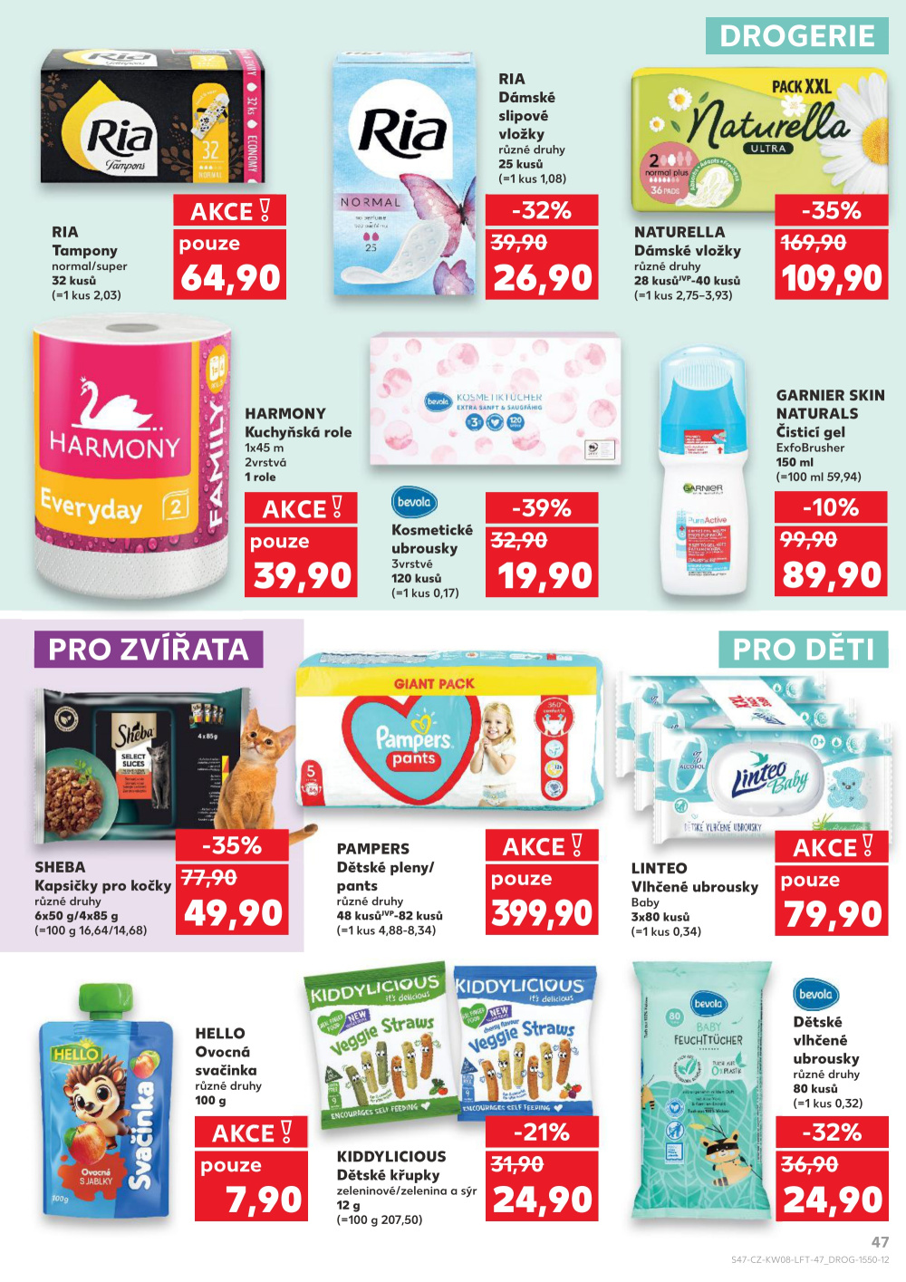Leták Kaufland leták Roudnice nad Labem - strana 47