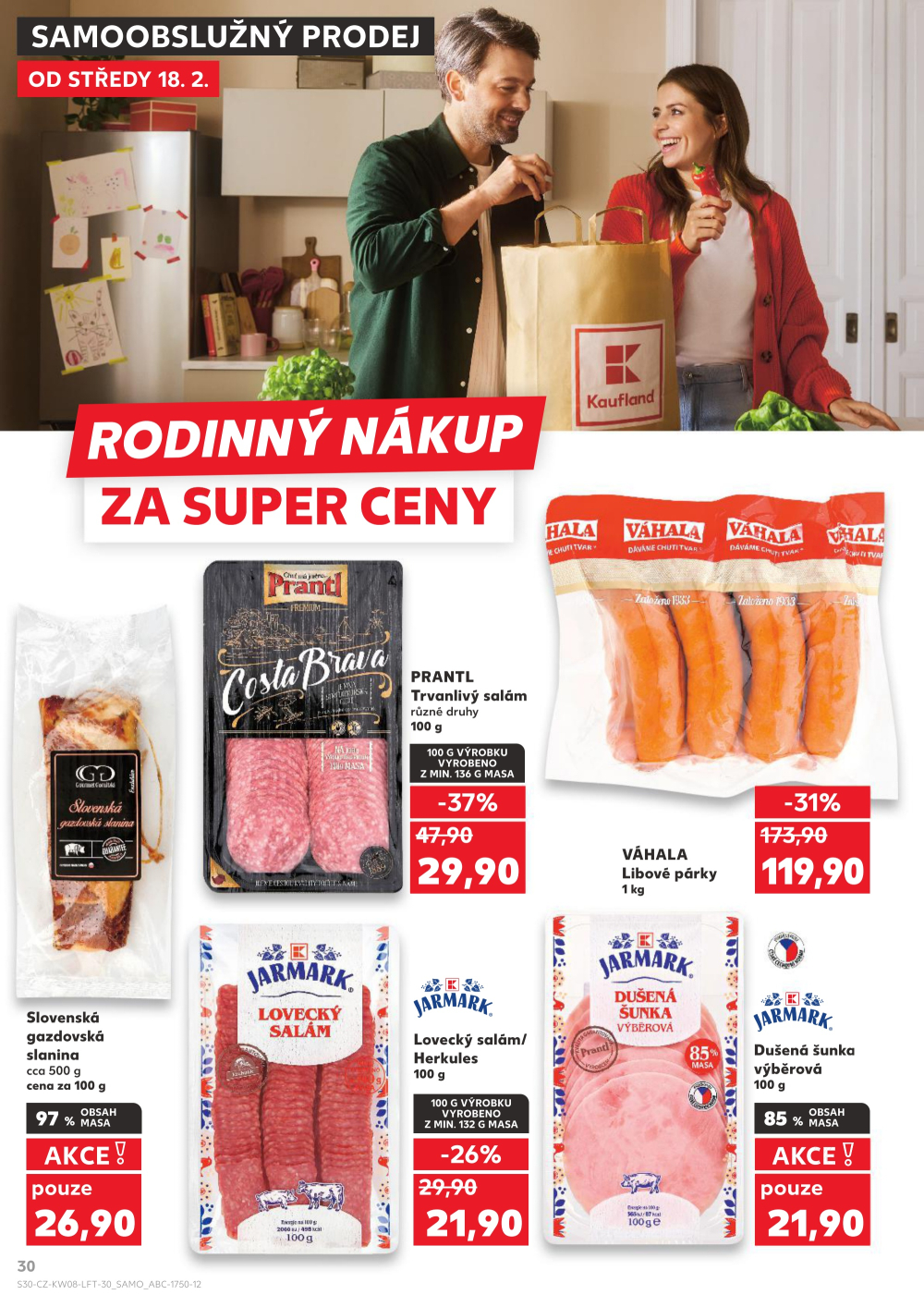 Leták Kaufland leták Jablonec nad Nisou, Jateční - strana 30