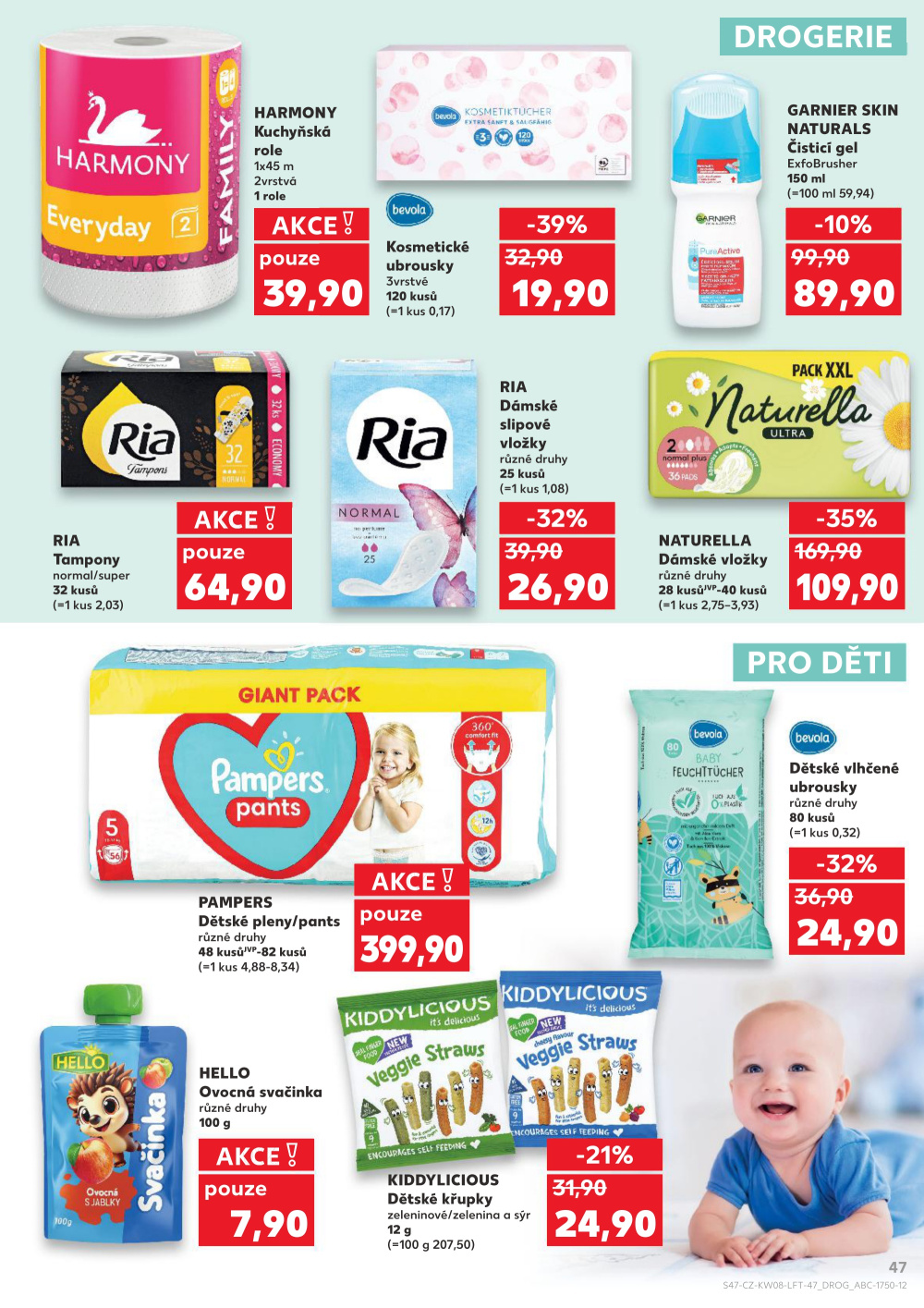 Leták Kaufland leták Velké Meziříčí - strana 47