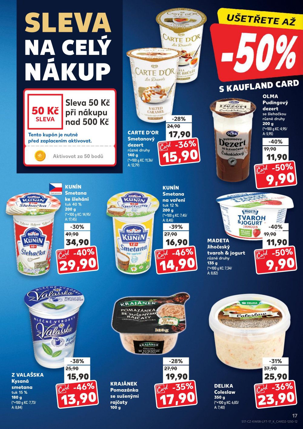 Leták Kaufland leták Kadaň - strana 17