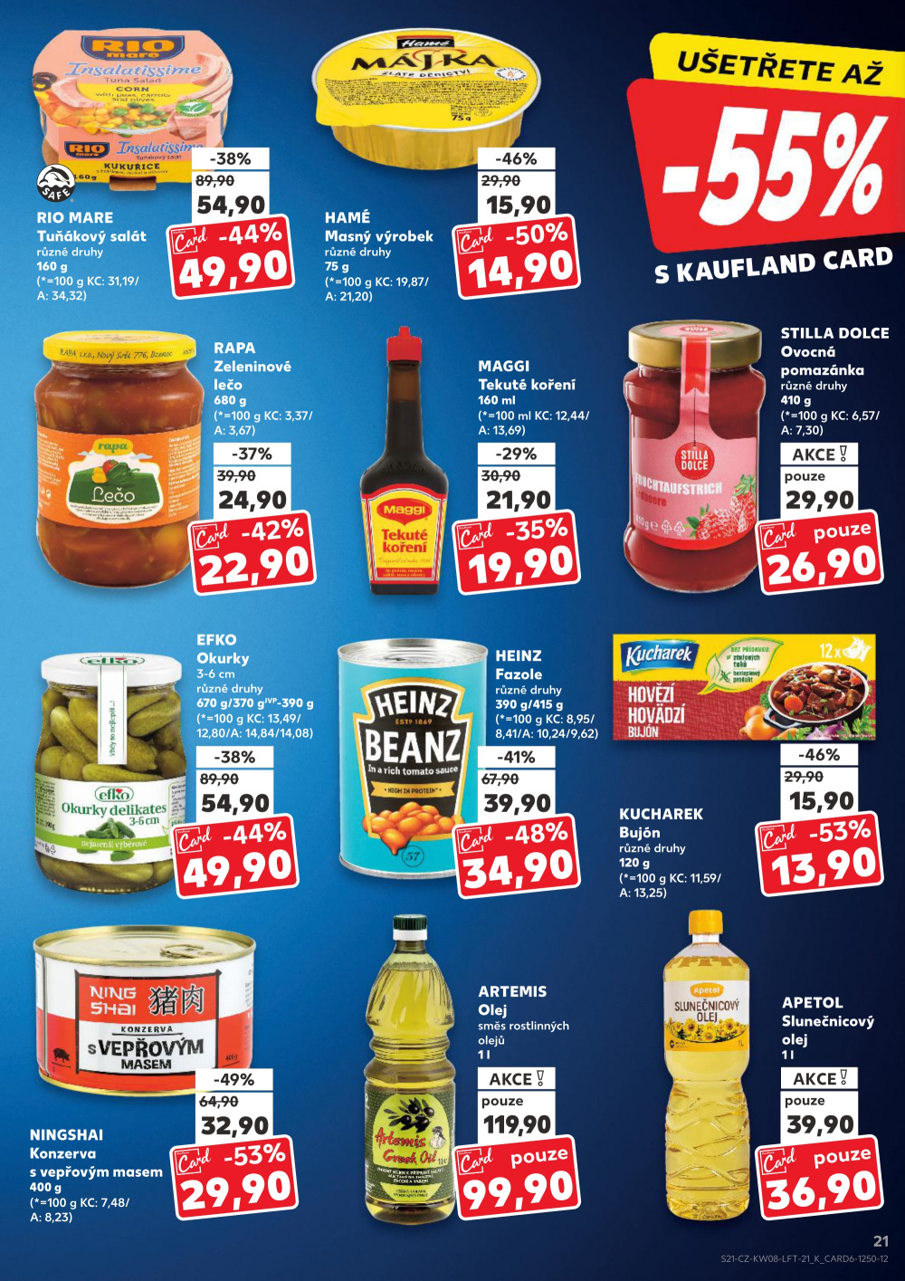 Leták Kaufland leták Kadaň - strana 21