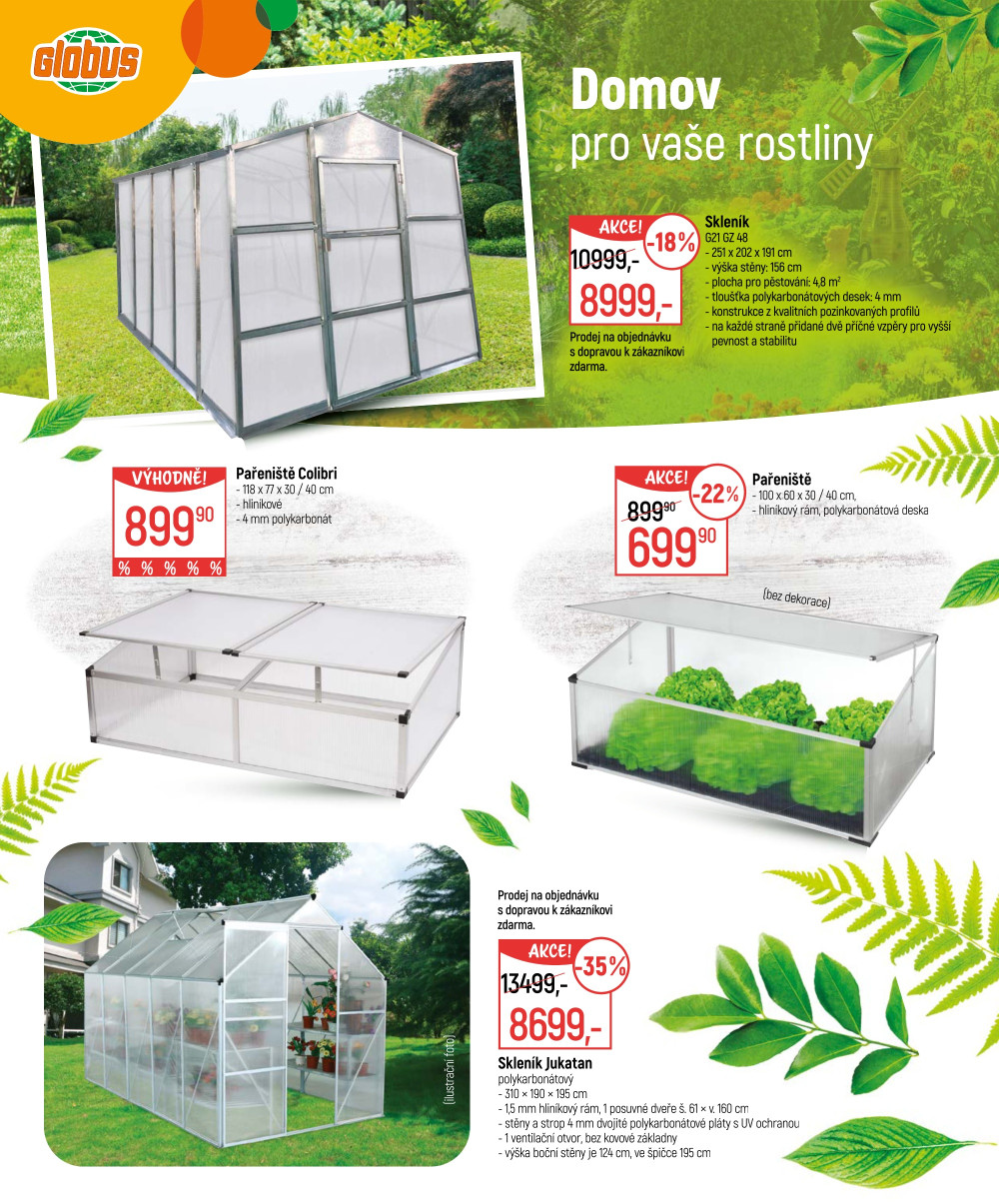 Leták Globus leták - Zahrada připravená na jaro - strana 12