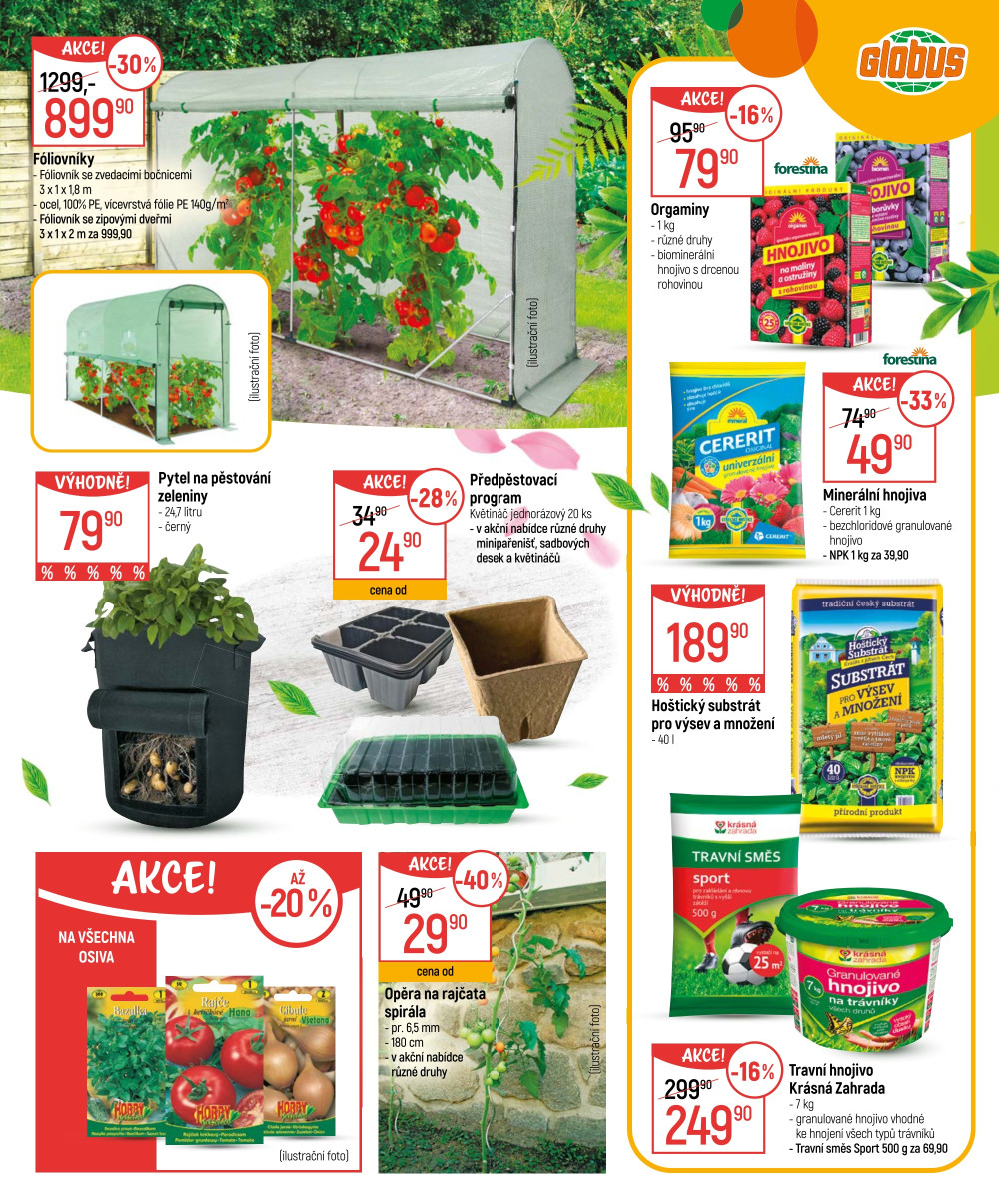 Leták Globus leták - Zahrada připravená na jaro - strana 5