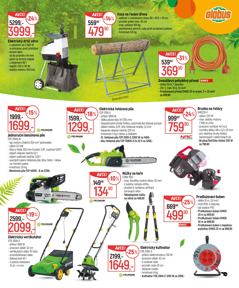 Leták Globus leták - Zahrada připravená na jaro - strana 7