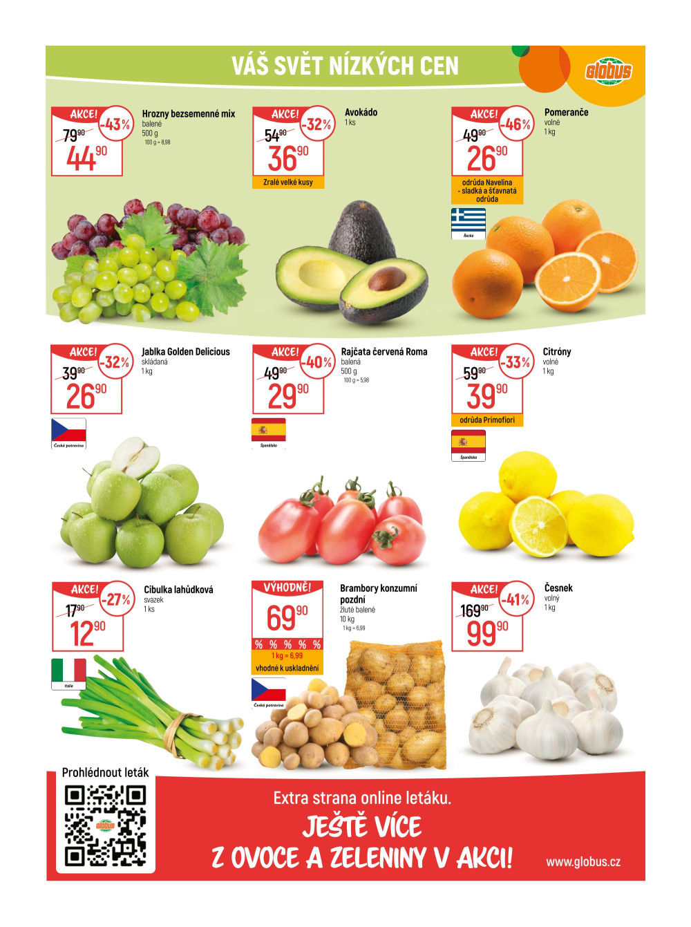 Leták Globus leták Praha - Černý Most - strana 18