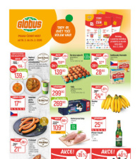 Akční leták Globus  Praha - Černý Most