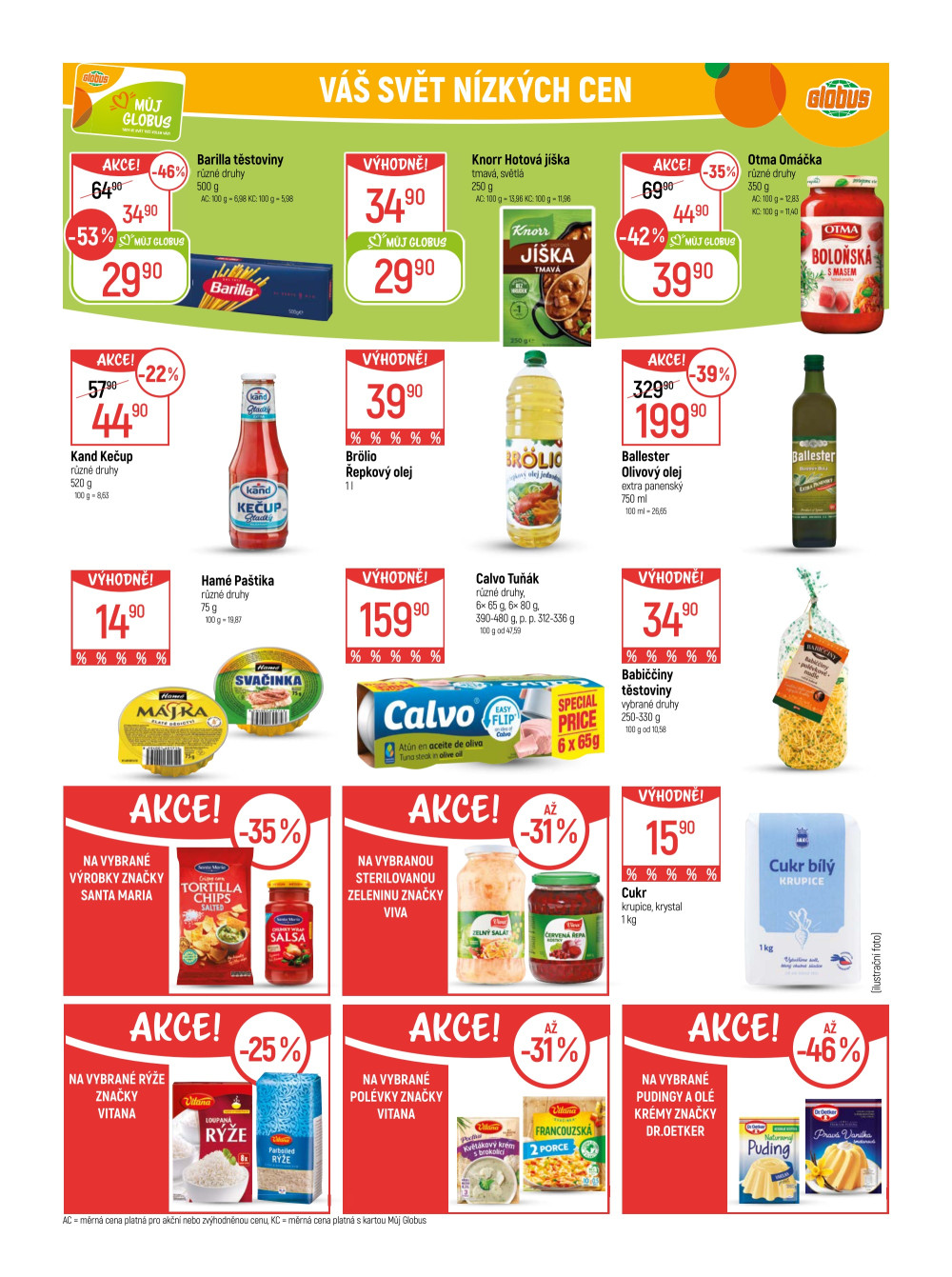 Leták Globus leták Praha - Černý Most - strana 26