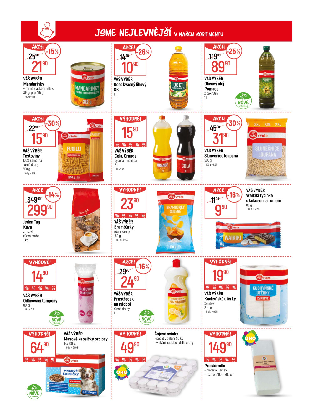 Leták Globus leták Praha - Černý Most - strana 4