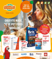 Akční leták Globus  Praha - Zličín - Pet Food oddělení