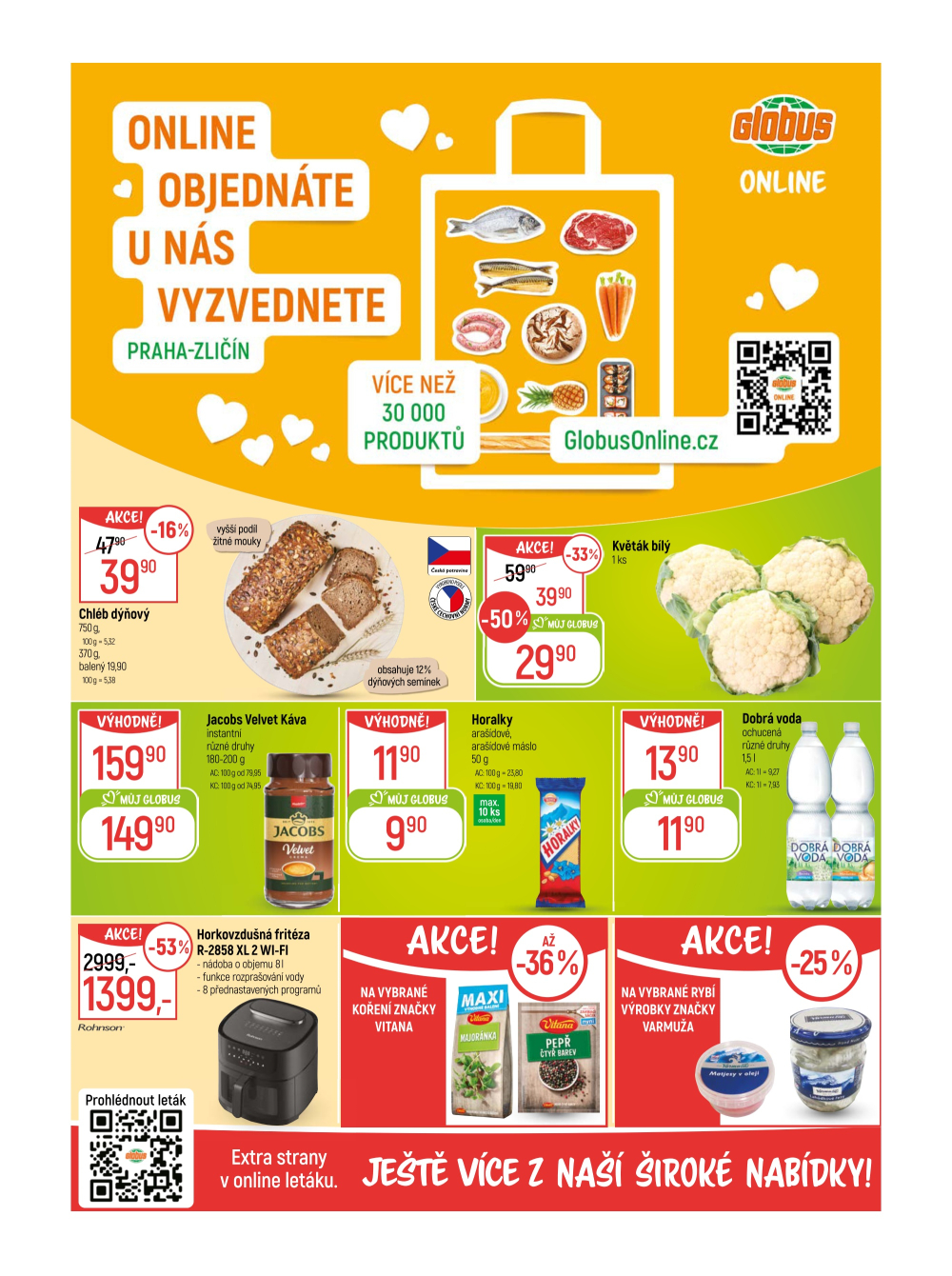 Leták Globus leták Praha - Zličín - strana 2