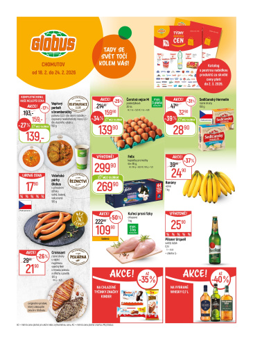 Globus leták Chomutov