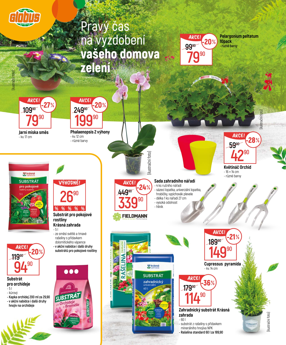 Leták Globus leták Praha - Štěrboholy - Zahrada připravená na jaro - strana 2