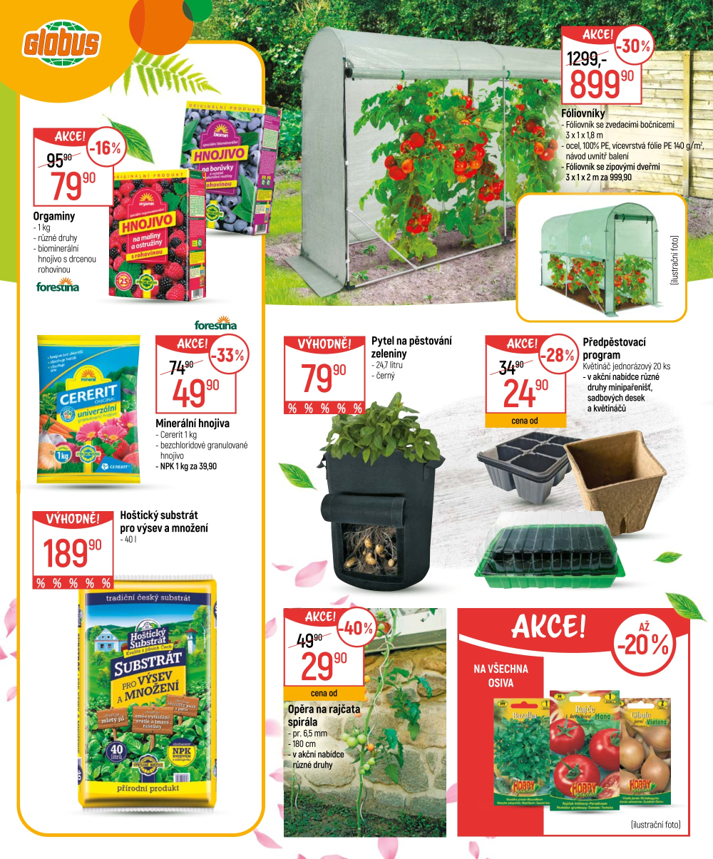 Leták Globus leták Praha - Štěrboholy - Zahrada připravená na jaro - strana 4