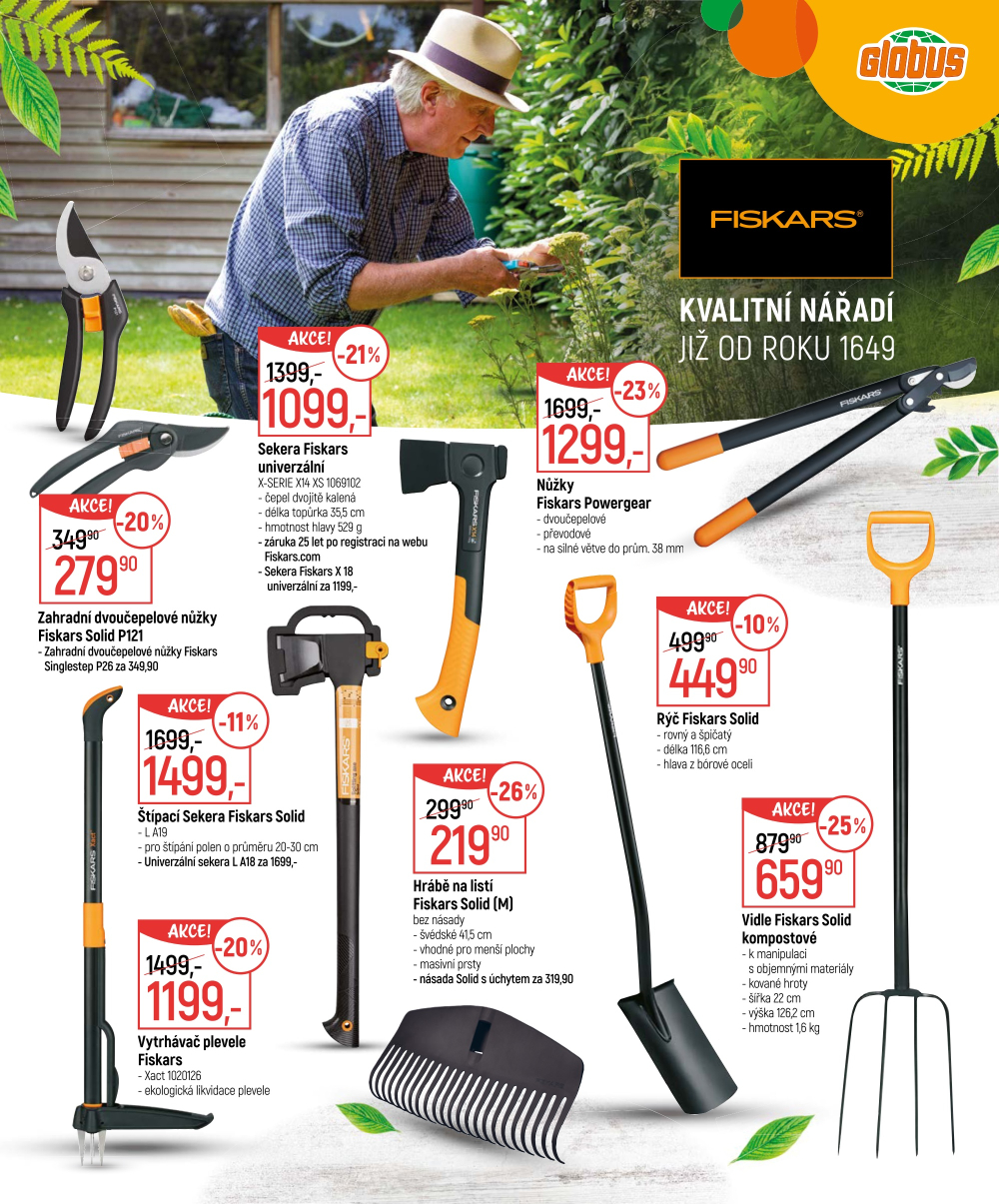 Leták Globus leták Praha - Štěrboholy - Zahrada připravená na jaro - strana 5