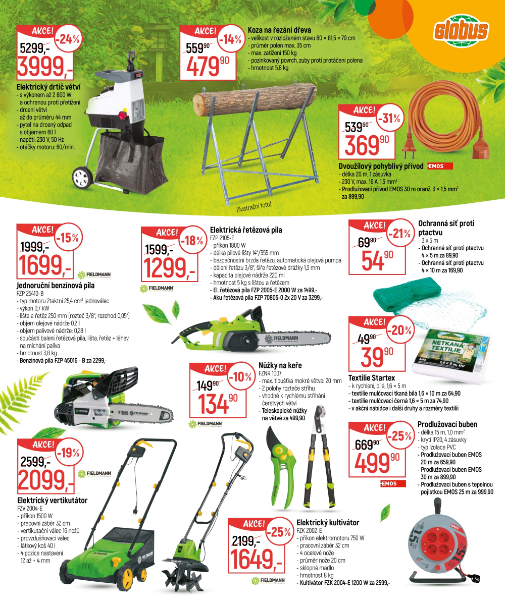 Leták Globus leták Praha - Štěrboholy - Zahrada připravená na jaro - strana 7