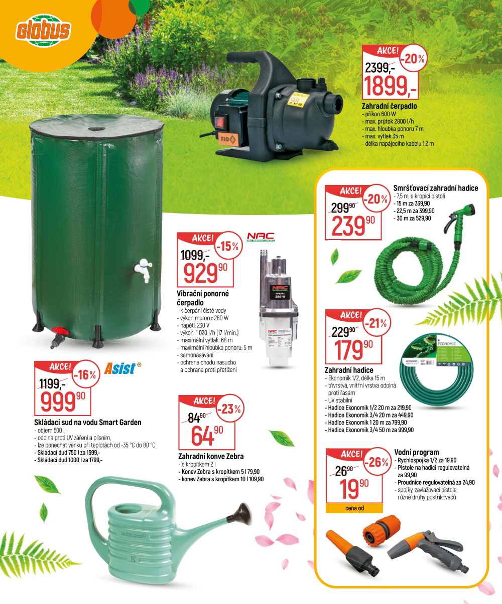 Leták Globus leták Praha - Štěrboholy - Zahrada připravená na jaro - strana 8