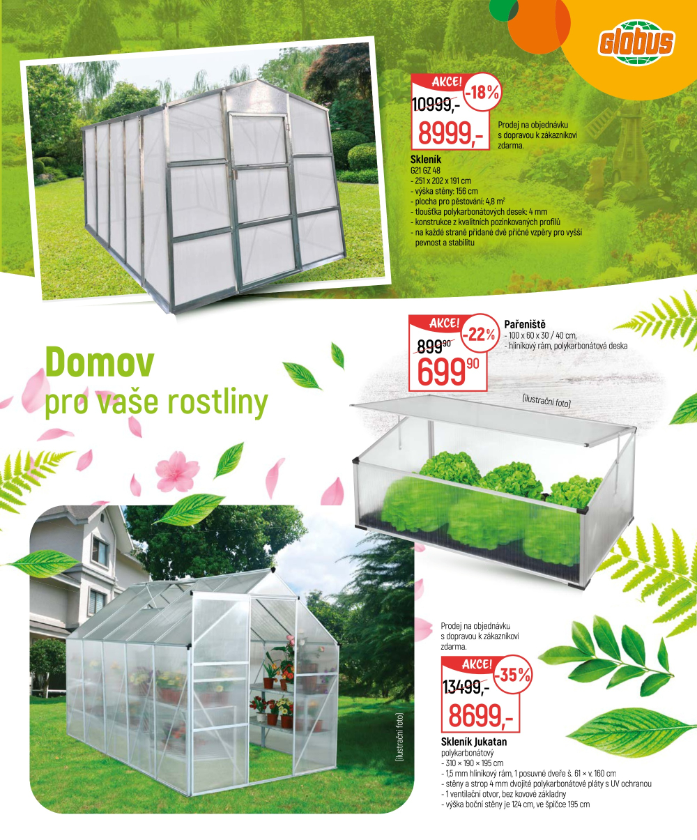 Leták Globus leták Praha - Štěrboholy - Zahrada připravená na jaro - strana 9