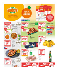 Akční leták Globus  Praha - Štěrboholy