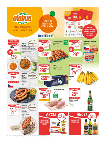 Globus leták Praha - Štěrboholy