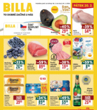 Akční leták BILLA malý 