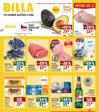 Akční leták BILLA malý 