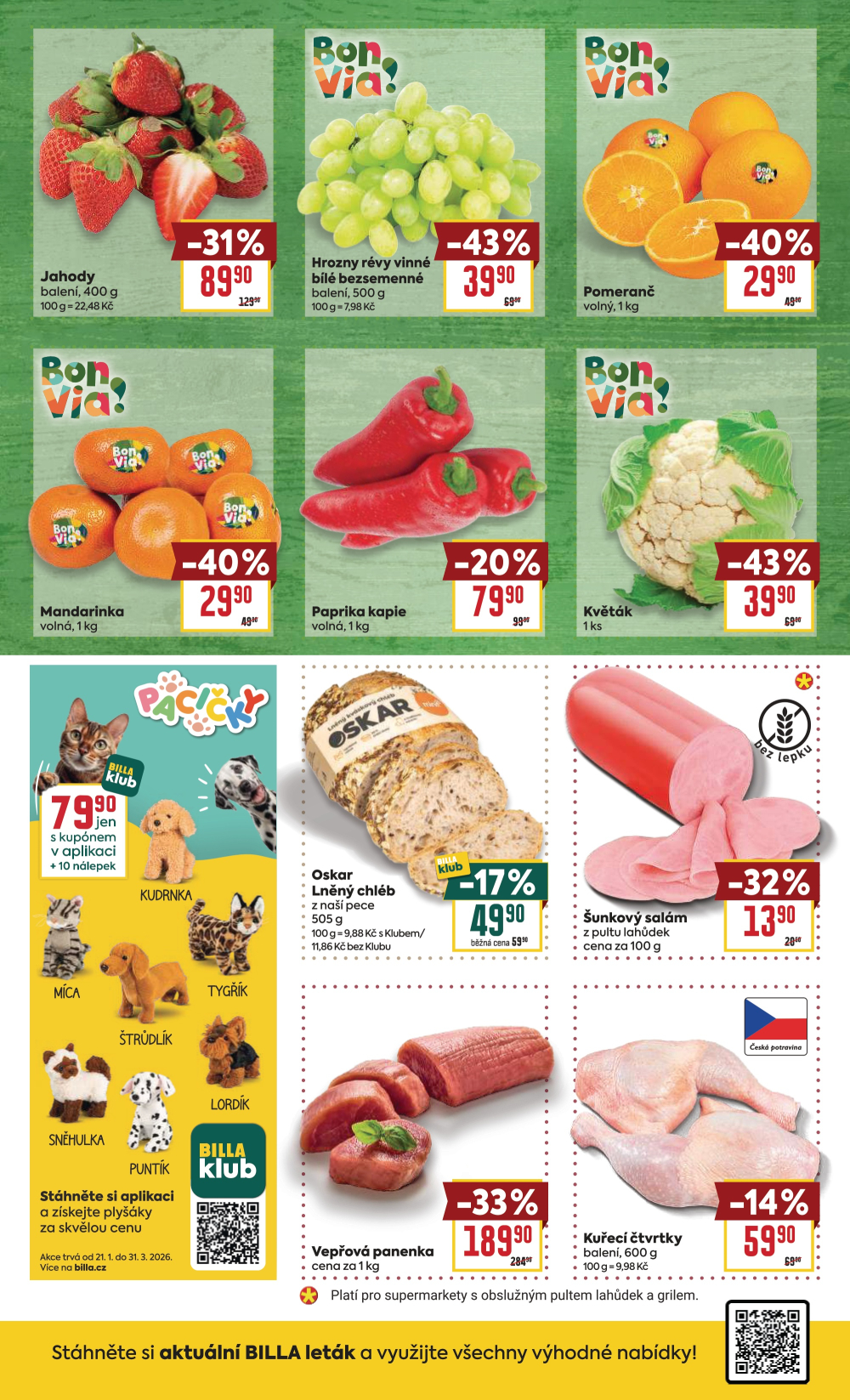 Leták BILLA malý leták - strana 2