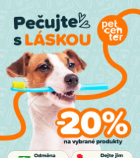 Akční leták Pet center magazín