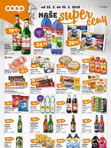 COOP leták - Super ceny