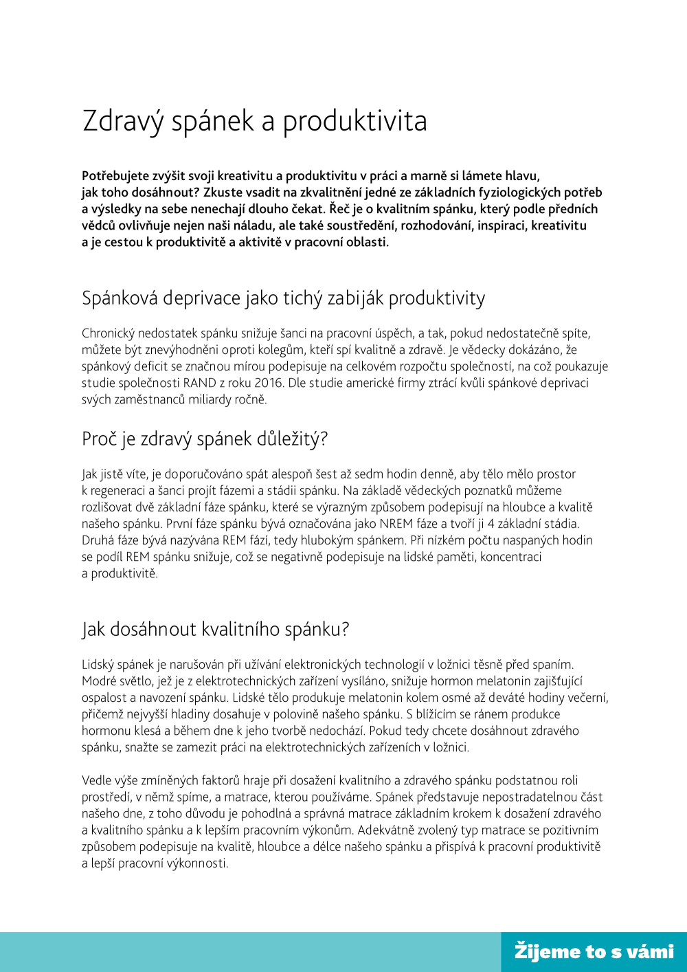 Leták ASKO nábytek katalog - Matrace Curem - strana 5