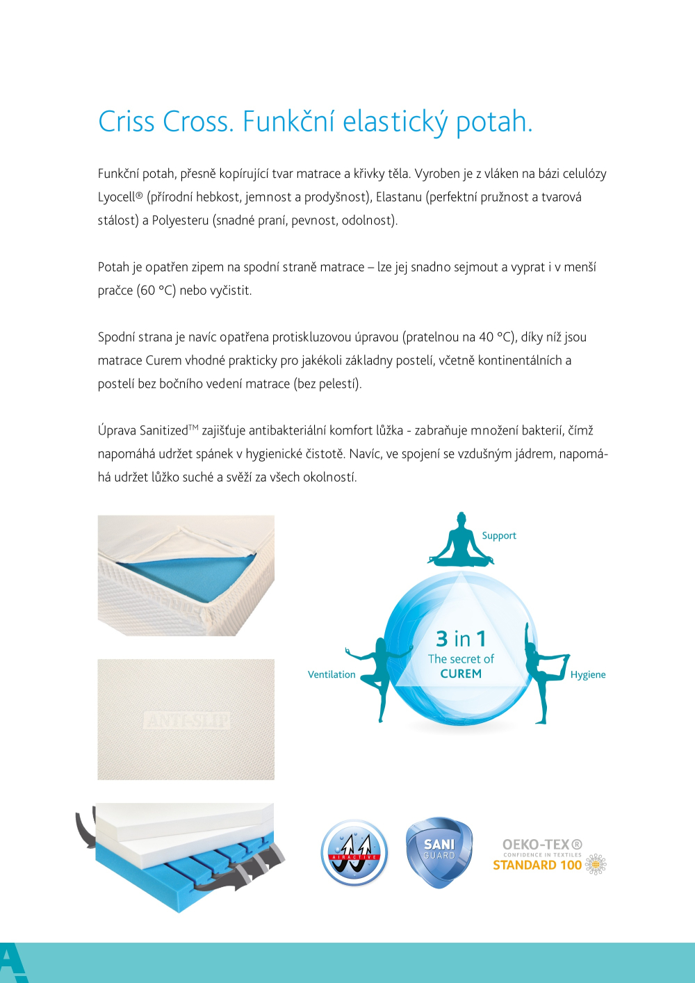 Leták ASKO nábytek katalog - Matrace Curem - strana 6
