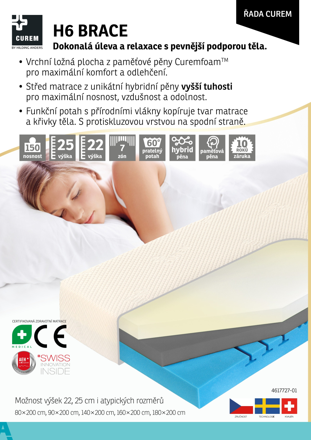 Leták ASKO nábytek katalog - Matrace Curem - strana 8