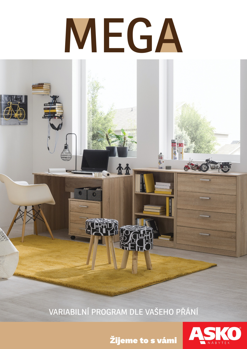 Leták ASKO nábytek katalog - Nábytkový program Mega - strana 1