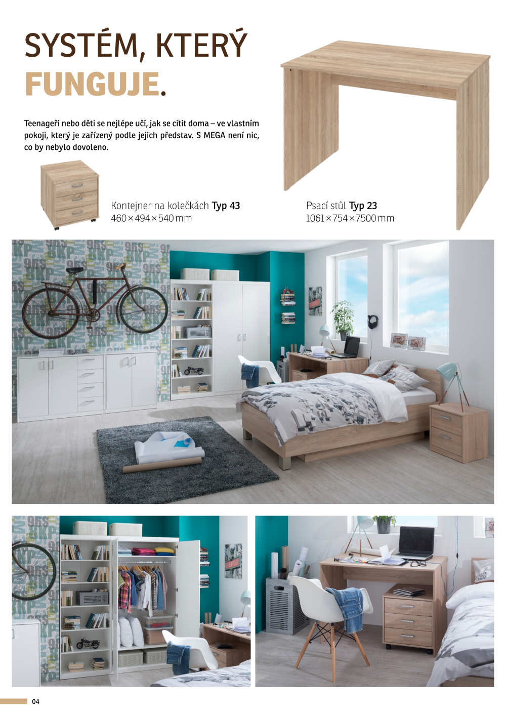 Leták ASKO nábytek katalog - Nábytkový program Mega - strana 4