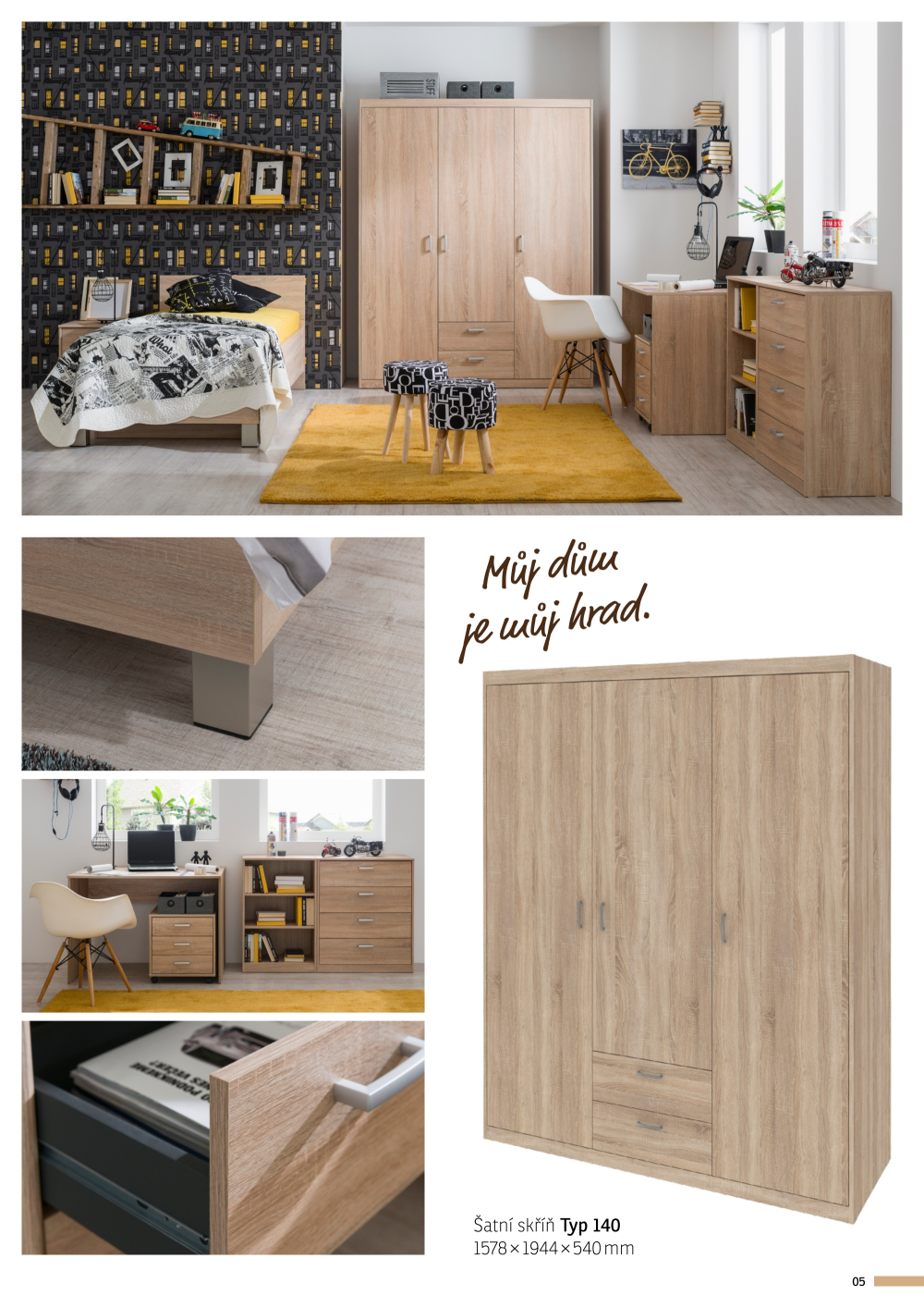 Leták ASKO nábytek katalog - Nábytkový program Mega - strana 5