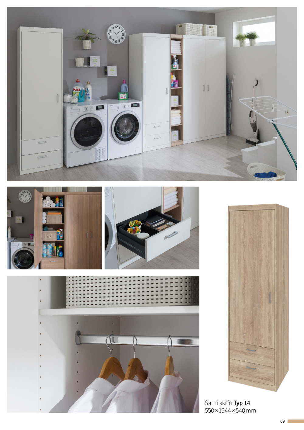 Leták ASKO nábytek katalog - Nábytkový program Mega - strana 9