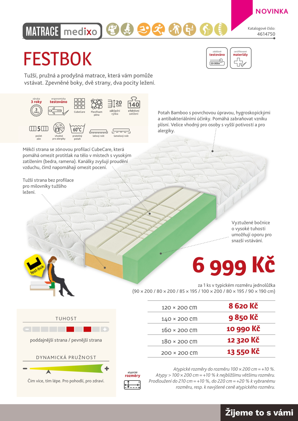 Leták ASKO nábytek katalog - Matrace Tropico - strana 21
