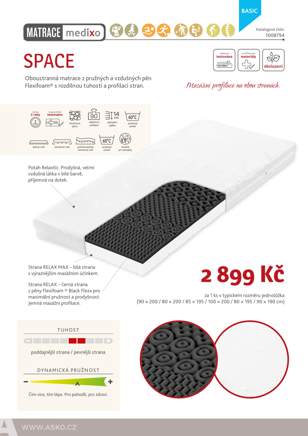 Leták ASKO nábytek katalog - Matrace Tropico - strana 26