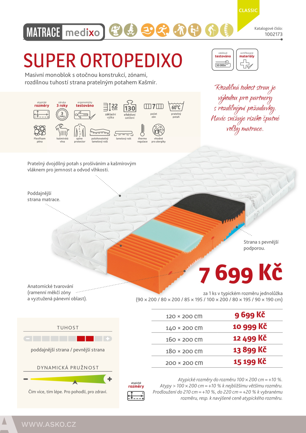 Leták ASKO nábytek katalog - Matrace Tropico - strana 28